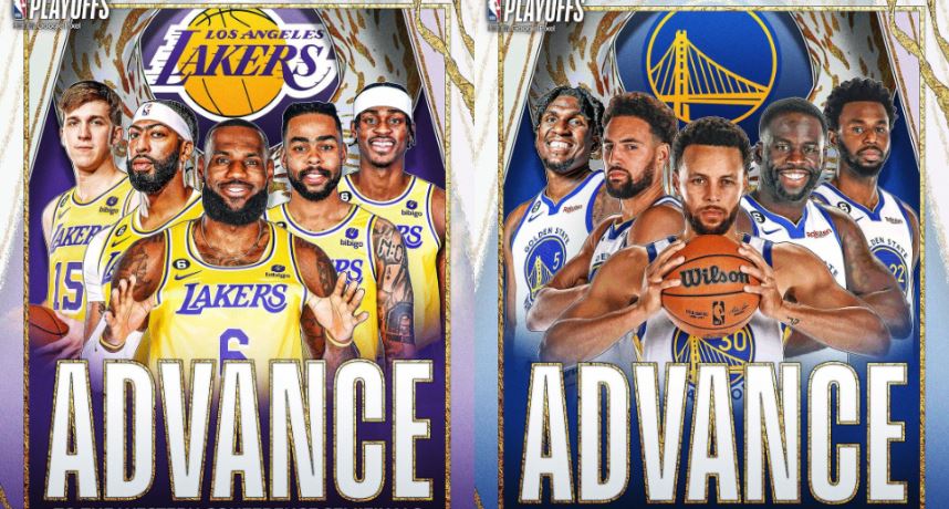 NBA／2023季后赛西区勇士、湖人晋级：LeBron VS Curry 经典对决消息最新进展